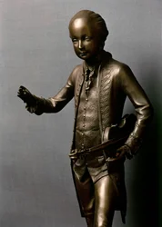 Statue of Mozart as a Boy