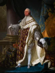 Louis XVI, in coronation costume