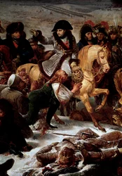 Campaign of Prussia and Poland: Napoleon I on the Battlefield of Eylau on 9/02/1807 (detail)