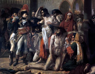 Napoleon Bonaparte Visiting the Plague Stricken of Jaffa, 11th March 1799, 1804