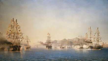 The Arrival at the Roadstead of Toulon of Prince President (Napoleon III), September 27, 1852