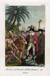 History of Brazil: Arrival in Brazil of Don Tome de Sousa, Founder of the City of Bahia