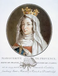 Marguerite de Provence (engraving by Pierre Blin, 1786-92)