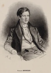Portrait of the Pianist and Composer Franz Hünten 1793-1878