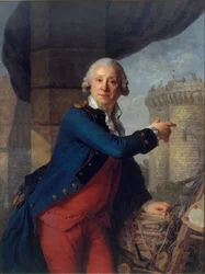 Portrait of Henri Masers de Latude 1725-1805