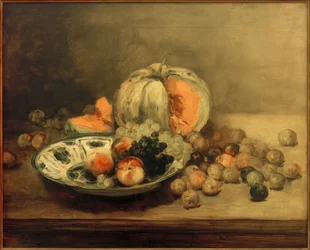 Chinese Bowl with Fruit