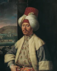 Portrait of An European in Turkish Costume, Second Half of the 18th century