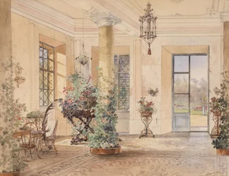 Sala Terrena in a Small Palace
