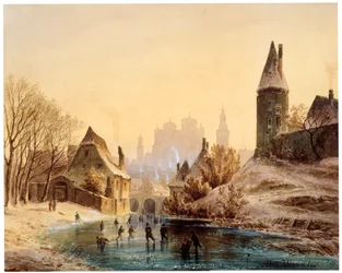 Skating Rink on a River