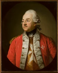 Portrait of Johann N. Schaffgotsch in Military Uniform