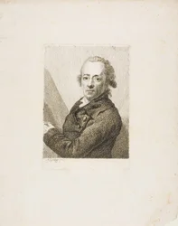 Self-Portrait Before an Easel