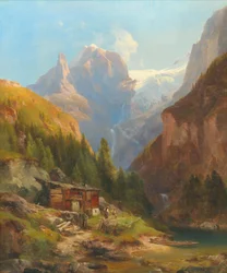 View of the Goldeck Kees