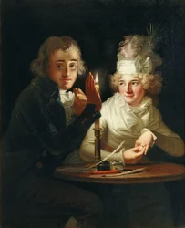 Engagement by Candlelight, c.1790-98
