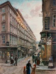 Spiegelgasse in Downtown Vienna