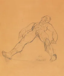 Reclining Male Nude