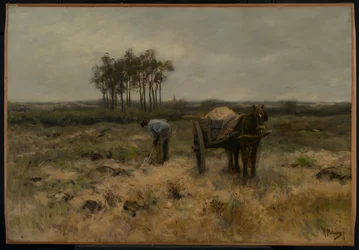 Digging Sand, or The Sand Cart, c.1875