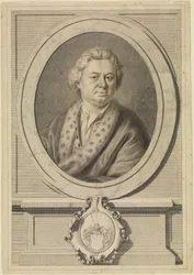 Portrait of an Elderly Gentleman (Model for a Copper Engraving)