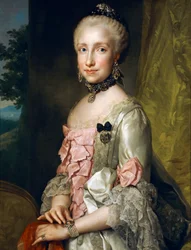 Portrait of Maria Luisa of Bourbon on the Occasion of her Engagement to be Married