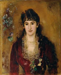 Lady in a Red Dress