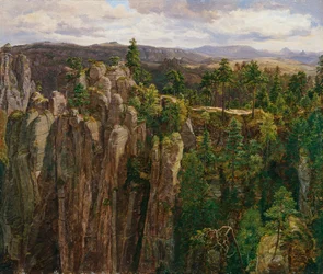 In the Elbe Sandstone Mountains