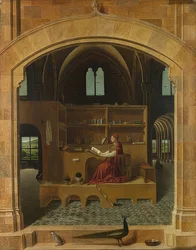 Saint Jerome in His Study. Around 1475