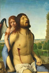 The Dead Christ Supported by an Angel