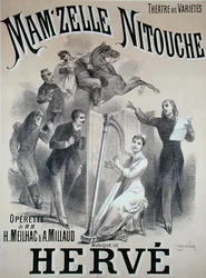 Poster advertising the production of 