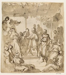 Dancing under a Pergola