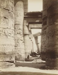 Interior of the Hypostyle Hall, Karnak