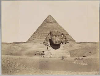 Sphinx and the Pyramid of Chephren