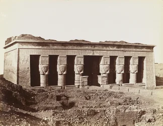 Temple of Dendera, view from northeast of the temple