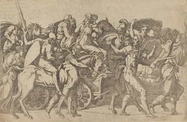 A Roman Army on the March - Troop Convoy