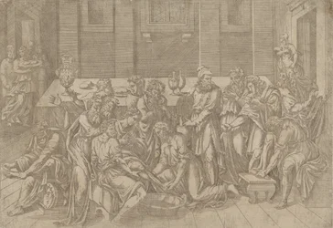 Jesus Washing the Feet of the Disciples