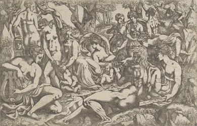 Muses at the Foot of Mount Parnassus