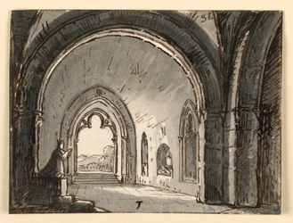 Interior of Church Near Faenza