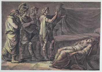 Nero Finding the Body of His Mother, Agrippina