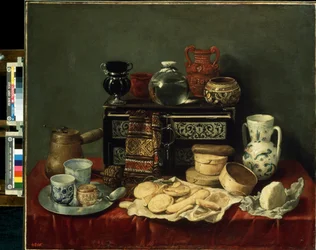Still Life with an Ebony Chest