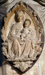 Virgin and Child in Mandorla