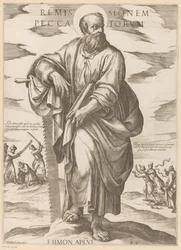 St. Simon (Remissionem Peccatorum) (Christ, Mary, and the Apostles)