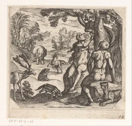 The Temptation of Eve (The Creation)