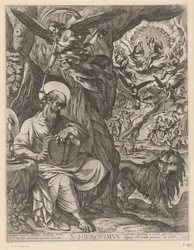 Saint Jerome in the Wilderness Contemplating the Last Judgment