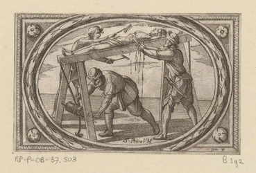 St. Prisca (series title: Roman Martyrs) (series title: Imagini di moltes vergini Rom nel martirio)