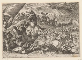 Joshua Commands the Sun to Stand Still (Old Testament Battle Scenes)