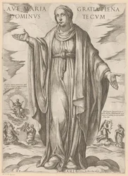 Mary (Christ, Mary, and the Apostles)