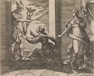 Mercury Turning Aglauros to Stone