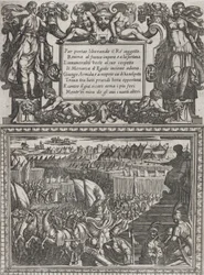 Plate 17: Illustration to Canto XVII, from Torquato Tasso