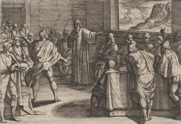 Plate 23: Conference on What Steps to Take Upon the Romans