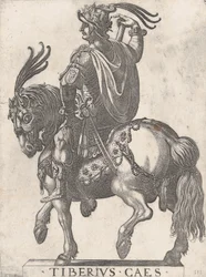Plate 3: Emperor Tiberius on Horseback, from 