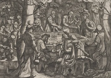 Plate 4: Civilis tells the Dutch Elders that They are Being Treated Like Slaves by the Romans