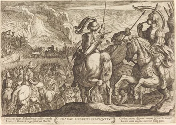 The Egyptians Pursue the Israelites